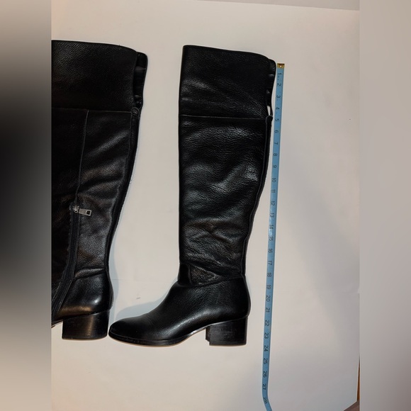 Ralph Lauren Dallyce Over The Knee Boots Women’s Size 10B Black Chic Bold Party - Picture 14 of 14